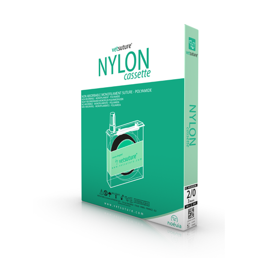 [NYL3CAS100] vetsuture® NYLON (EP3, USP2/0, 100m)