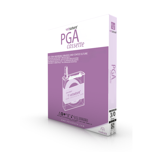 [PGA2CAS015] vetsuture® PGA (EP2, USP3/0, 15m)